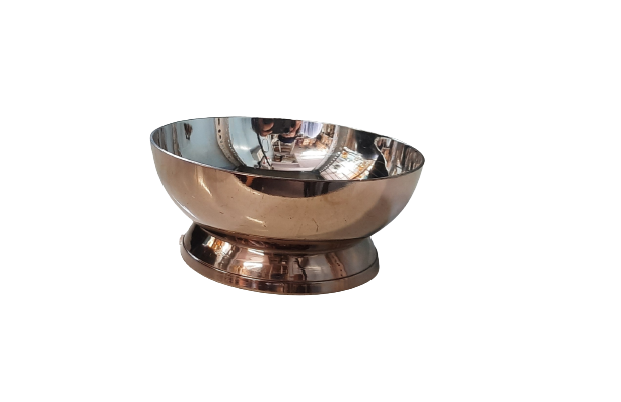 Rose Gold Finish Dessert Cup, Stainless Steel, PVD Coating, 150 ML