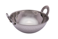 Stainless Steel Hammered Double wall Serving Kadhai or Karahi #1, 350 ML, 5