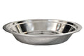 Plat ou Plateau Rond en Acier Inoxydable pour Pâte, 17", Usage Intensif