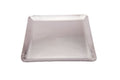 Stainless Steel Hammered Mini Square Serving Platter, 4 x 4