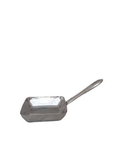 Big Size Serving Hammered Square Shape Fry Pan, 1.4L, Long Steel Handle